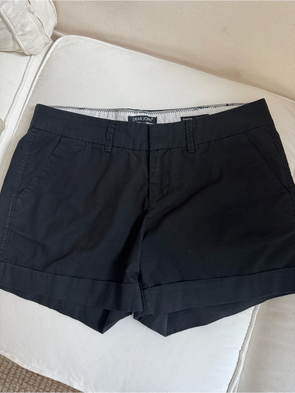 Dear John Bundle -  Black and Lt Blue Hampton Shorts Size 31 - Picture 9 of 12